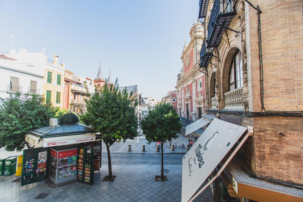Casa Plaza Salvador Apartman Sevilla Kültér fotó